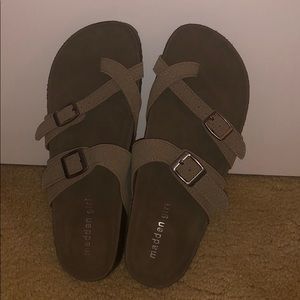 Never worn. Madden Girl sandals